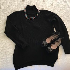 Cozy Black Banana Republic Turtle Neck